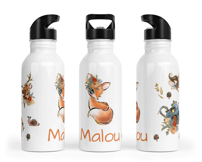 Personalisierte Edelstahl Trinkflasche 20.Magische Welt