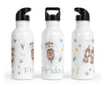 Personalisierte Edelstahl Trinkflasche 21.Otter