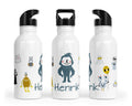 Personalisierte Edelstahl Trinkflasche 22.Monster