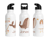 Personalisierte Edelstahl Trinkflasche 31.Wal - Mamikes