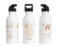 Personalisierte Edelstahl Trinkflasche 37.Hase