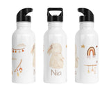 Personalisierte Edelstahl Trinkflasche 37.Hase - Mamikes