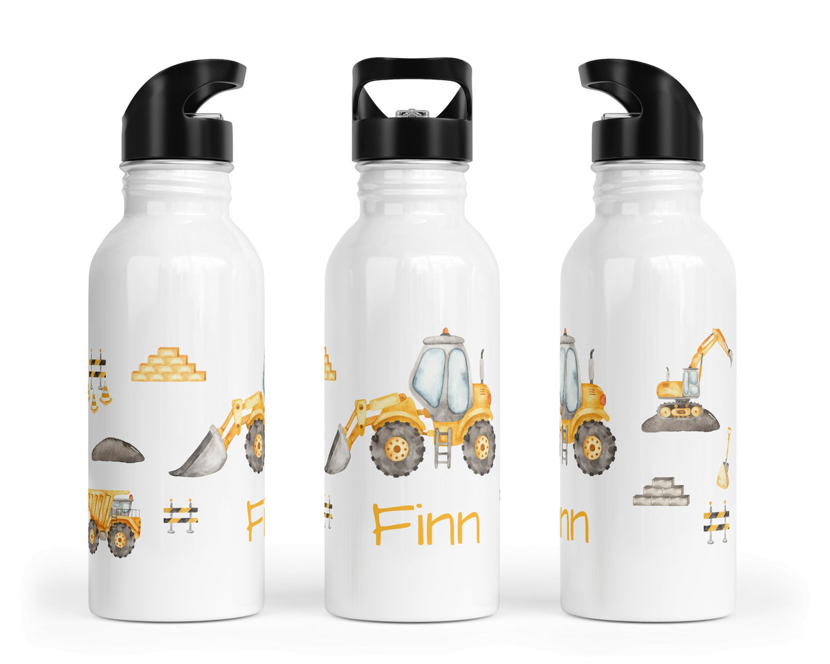Personalisierte Edelstahl Trinkflasche 38.Baustelle