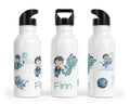 Personalisierte Edelstahl Trinkflasche 41.Drachenreiter