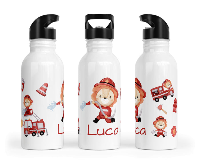 Personalisierte Edelstahl Trinkflasche 42.Feuerwehr