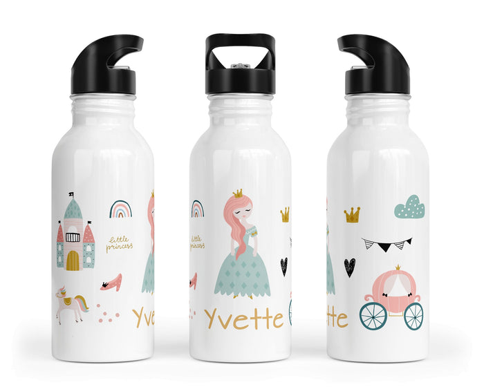 Personalisierte Edelstahl Trinkflasche 49.little princes