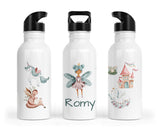 Personalisierte Edelstahl Trinkflasche 51. Feen - Mamikes