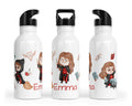 Personalisierte Edelstahl Trinkflasche 52.Hexe