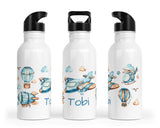 Personalisierte Edelstahl Trinkflasche 81.Luftfahrzeuge - Mamikes