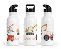Personalisierte Edelstahl Trinkflasche 83.Fahrzeuge 2