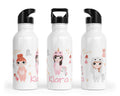 Personalisierte Edelstahl Trinkflasche 84.Pyjama Party
