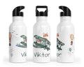 Personalisierte Edelstahl Trinkflasche 9.sky woodland