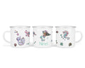 Personalisierte Emailletasse 17.mermaids 3
