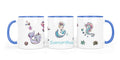 Personalisierte Keramiktasse (7 Farben) 16.mermaids 2