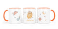 Personalisierte Keramiktasse (7 Farben) 1.boho fruits