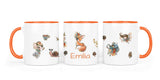 Personalisierte Keramiktasse (7 Farben) 20.Magische Welt - Mamikes