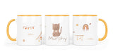 Personalisierte Keramiktasse (7 Farben) 23.Katze - Mamikes