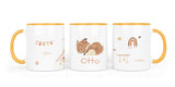 Personalisierte Keramiktasse (7 Farben) 26.Fuchs - Mamikes