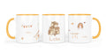 Personalisierte Keramiktasse (7 Farben) 27.Eule
