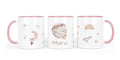 Personalisierte Keramiktasse (7 Farben) 2.boho sky