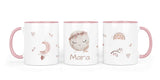 Personalisierte Keramiktasse (7 Farben) 2.boho sky - Mamikes