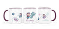 Personalisierte Keramiktasse (7 Farben) 40. Drachenreiterin
