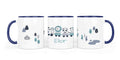 Personalisierte Keramiktasse (7 Farben) 45.Zug