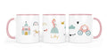 Personalisierte Keramiktasse (7 Farben) 49.little princes