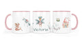 Personalisierte Keramiktasse (7 Farben) 54. Feen