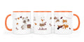 Personalisierte Keramiktasse (7 Farben) 71. autumn Fall