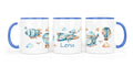 Personalisierte Keramiktasse (7 Farben) 81. Luftfahrzeuge