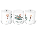 Personalisierte Spardose 9.sky woodland - Mamikes