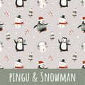 Pingu and snowman Bio Jersey