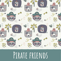 Pirate friends Baumwolle