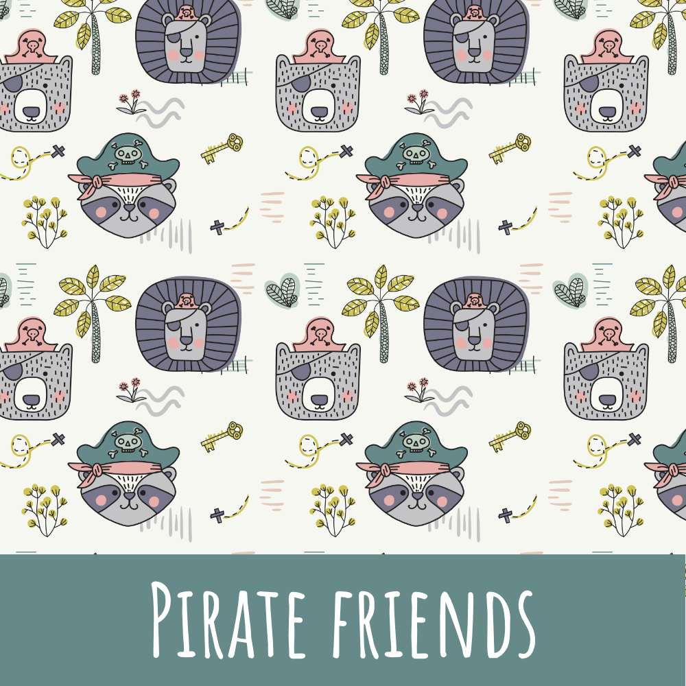 Pirate friends Bio Jersey - Mamikes