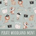 Pirate woodland mint Bio Sommersweat