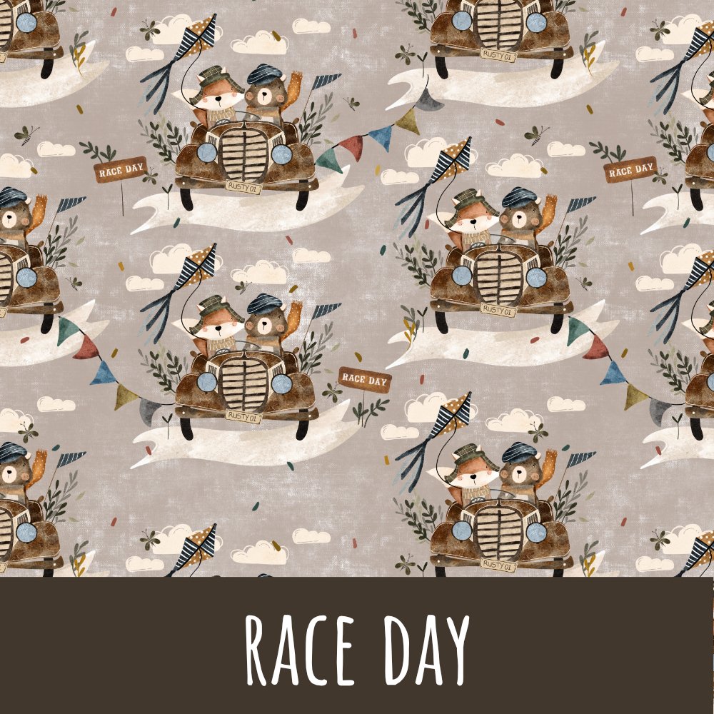 Race day Baumwolle - Mamikes