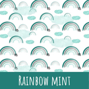 Rainbow mint Baumwolle - Mamikes