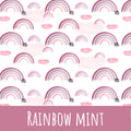 Rainbow rosa Baumwolle