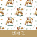 Rainy fox Baumwolle