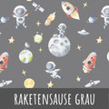 Raketensause grau Baumwolle