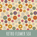 Retro flower sea Bio Jersey