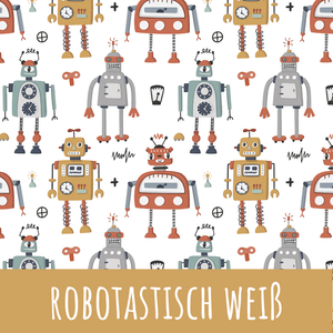 Robotastisch weiß Bio Jersey - Mamikes