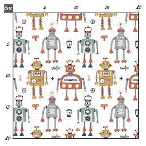 Robotastisch weiß Bio Jersey - Mamikes
