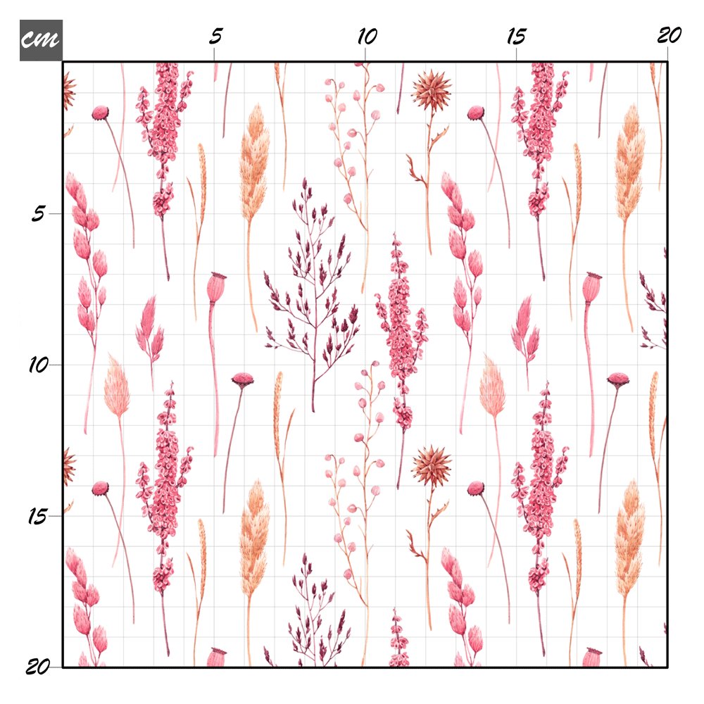 Rosy flowers Baumwolle - Mamikes