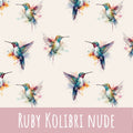 Ruby kolibri nude Baumwolle