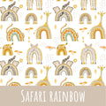 Safari rainbow Baumwolle