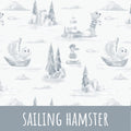 Sailing hamster Baumwolle