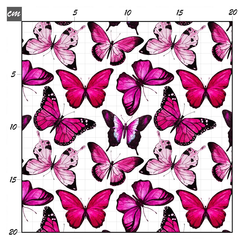 Schmetterlingstanz pink Bio Jersey - Mamikes
