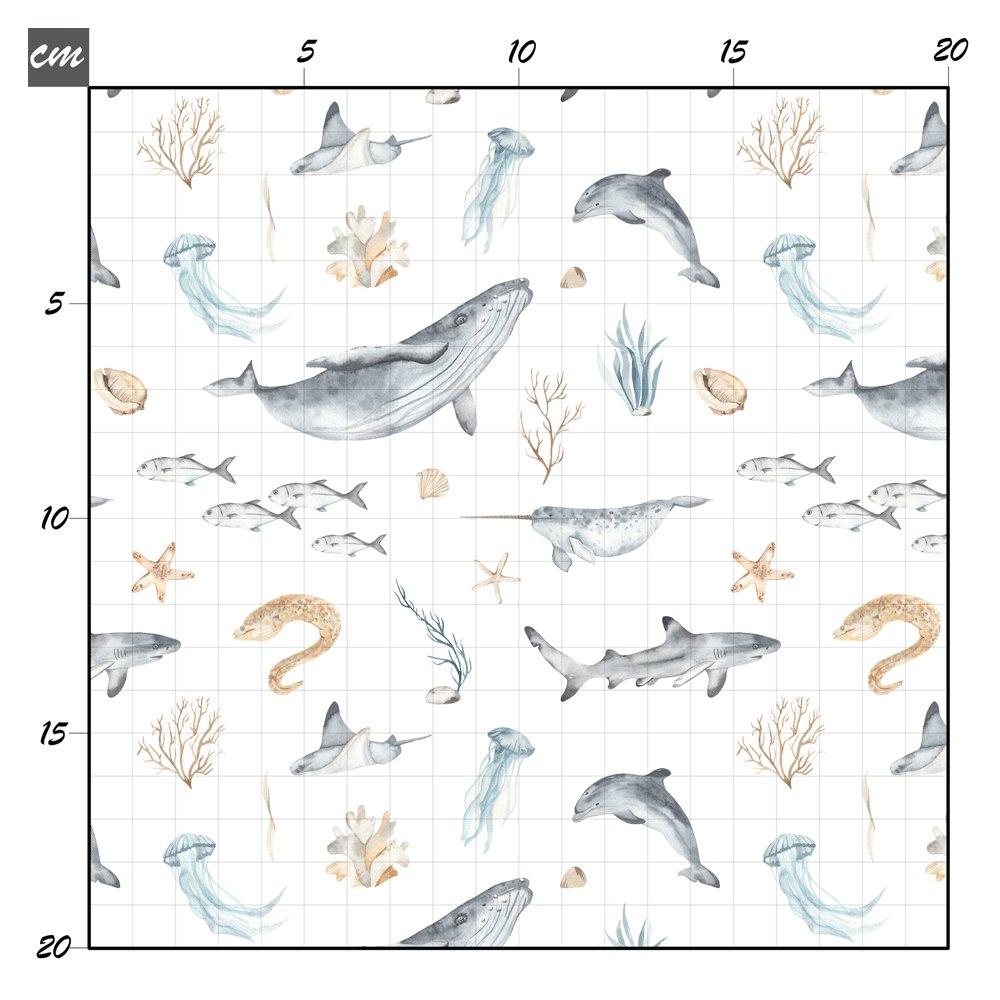 Sealife Baumwolle - Mamikes